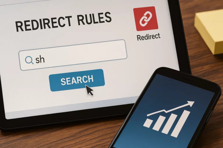Search Redirects
