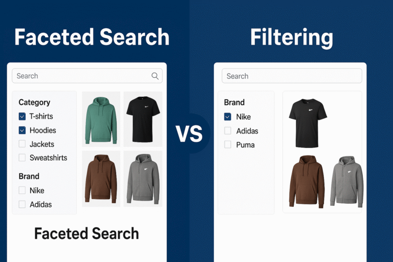 Faceted vs Filtering