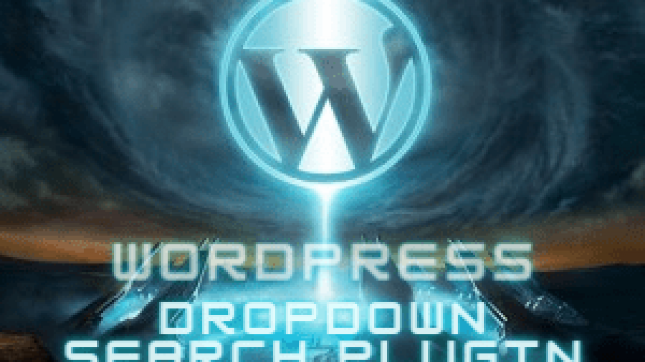 Wordpress Search Dropdown Plugin