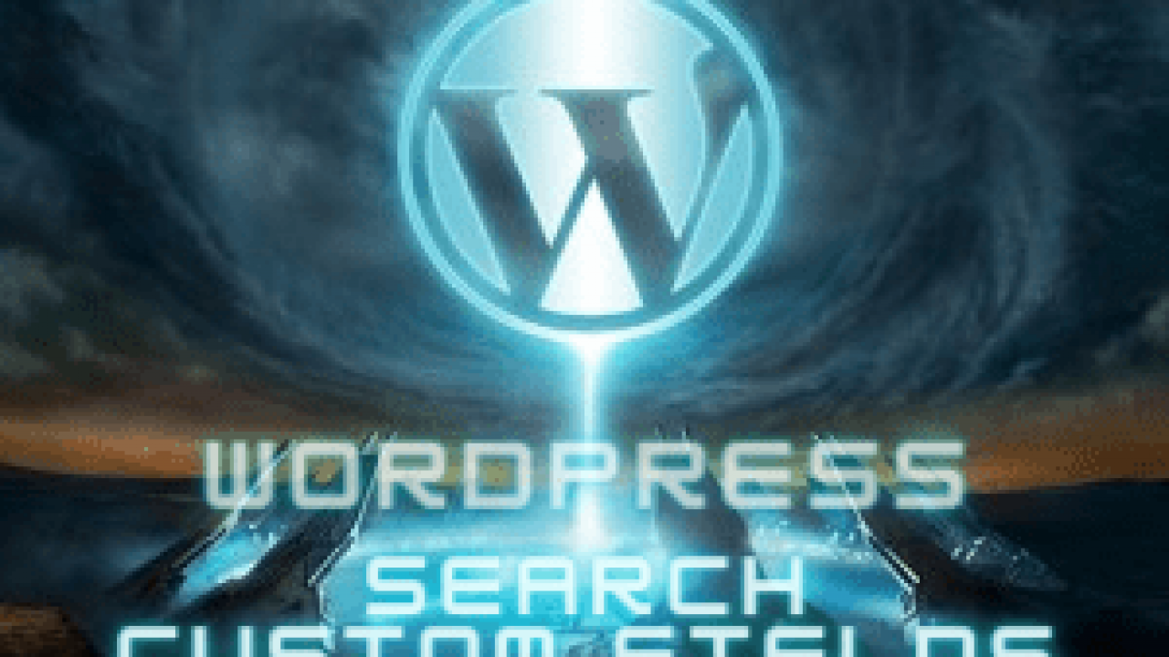 Wordpress Search in Custom Fields