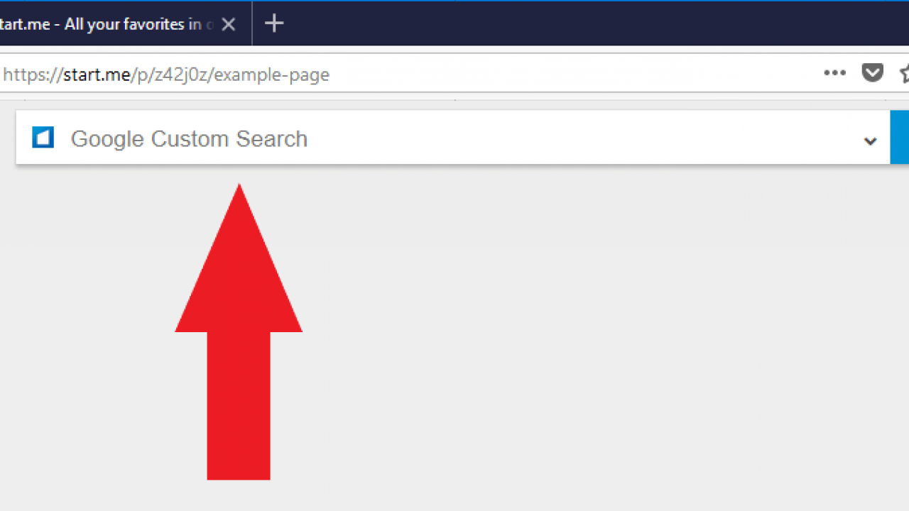 google custom search widget