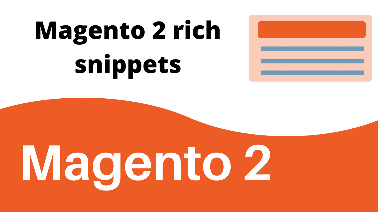 Magento 2 rich snippets