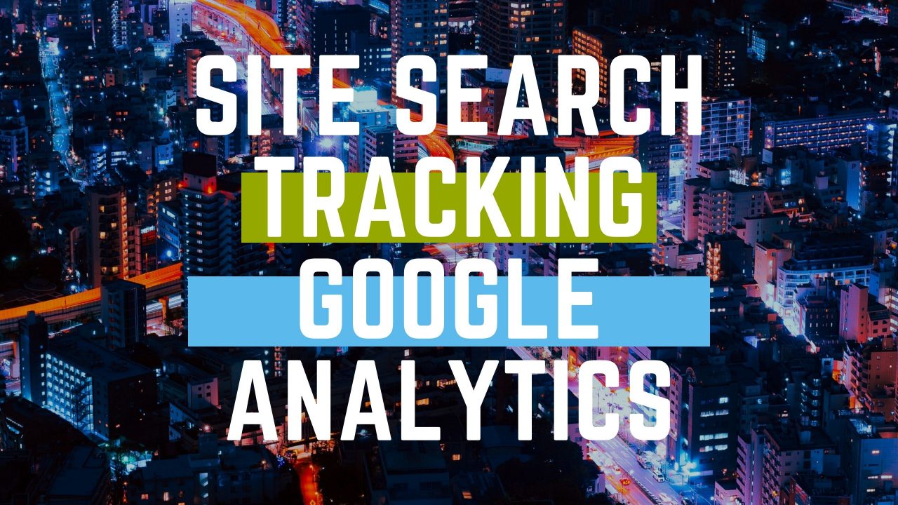 site search tracking google analytics