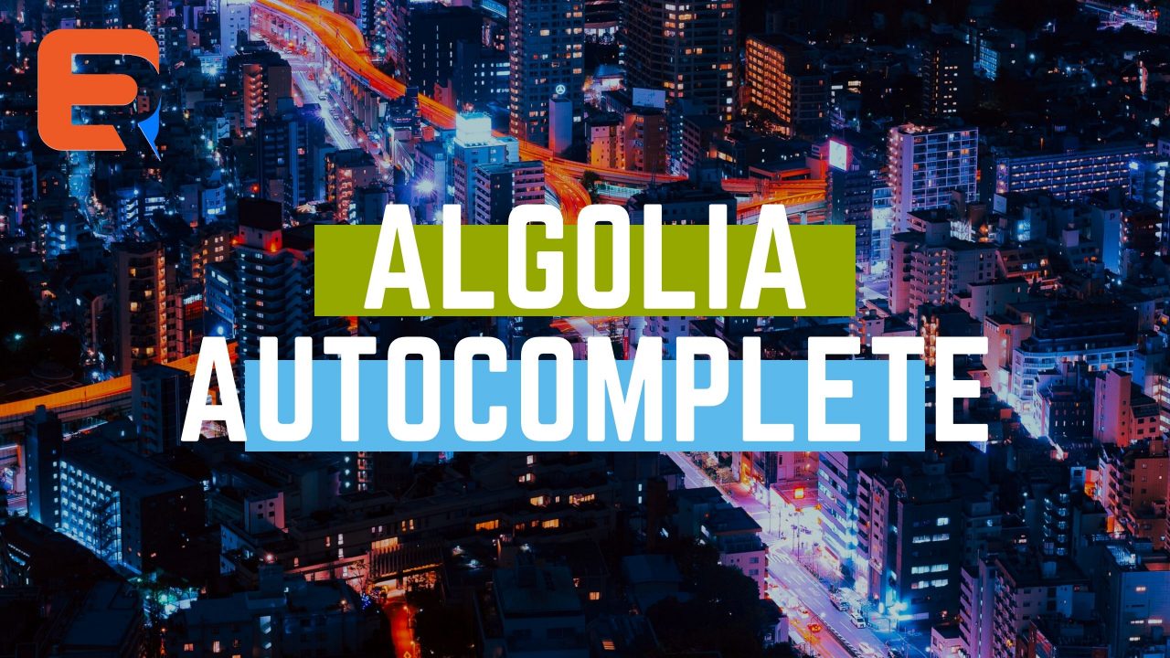 algolia autocomplete